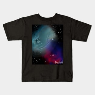 Butterfly Nebula Kids T-Shirt